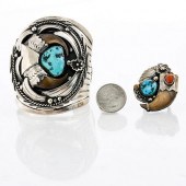 CARSON BLACKGOAT STERLING TURQ