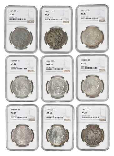 CARSON CITY MORGAN DOLLAR GROUPnine