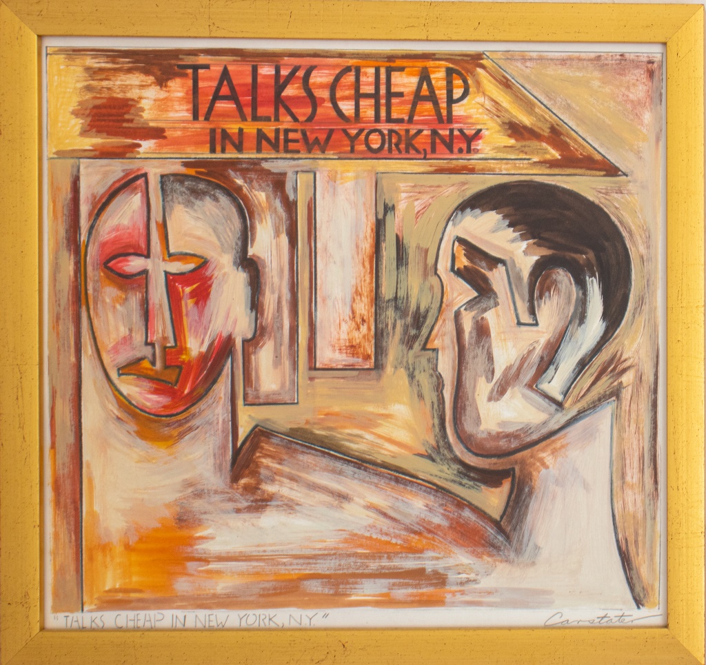 CARSTATER "TALKS CHEAP IN NEW YORK,