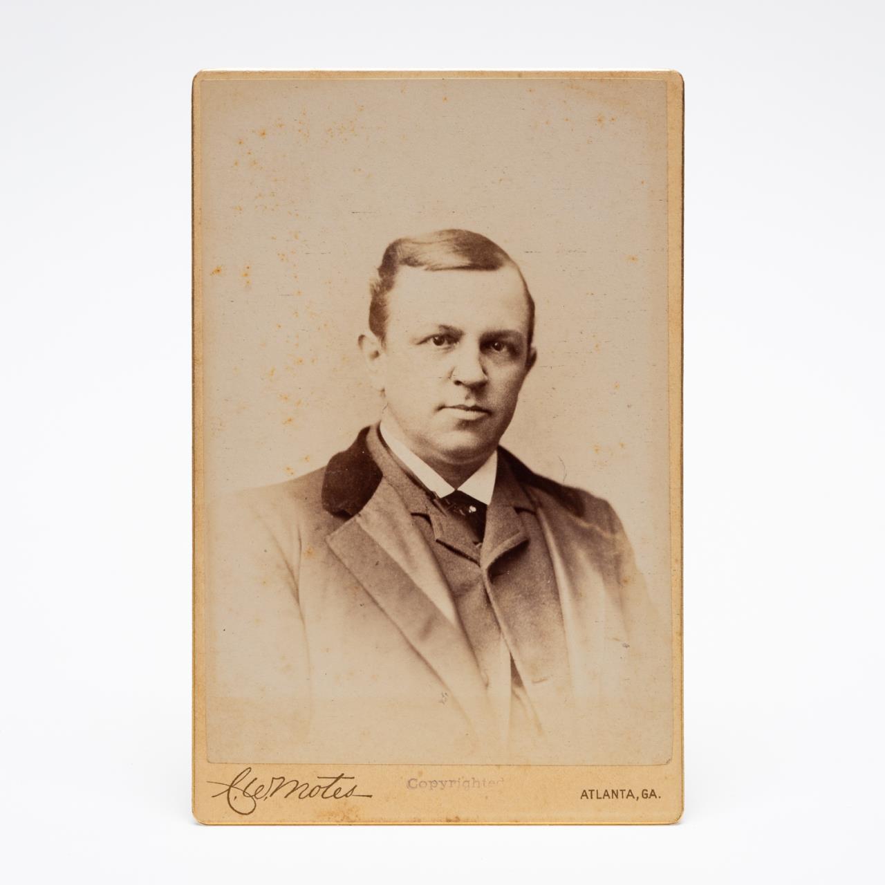 CARTE DE VISITE OF HENRY GRADY BY