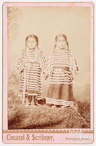 CARTE-DE-VISTE CHEYENNE INDIAN