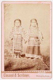 CARTE-DE-VISTE CHEYENNE INDIAN