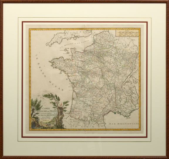 "Carte du Royaume de France/Les