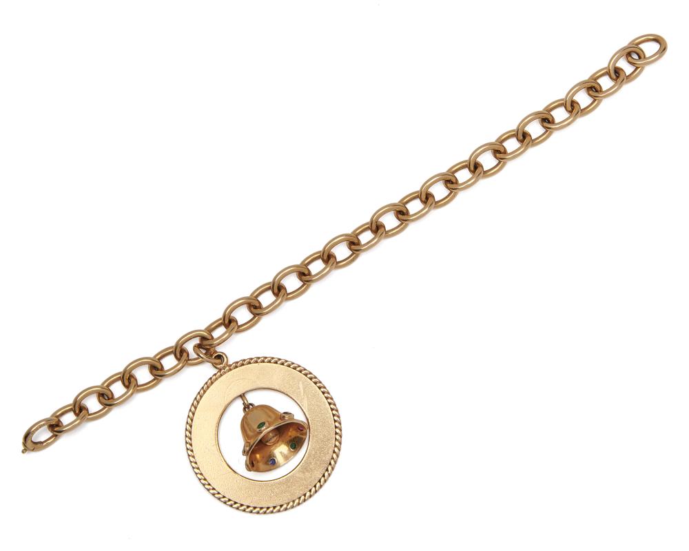 CARTIER 14K GOLD BRACELETCARTIER