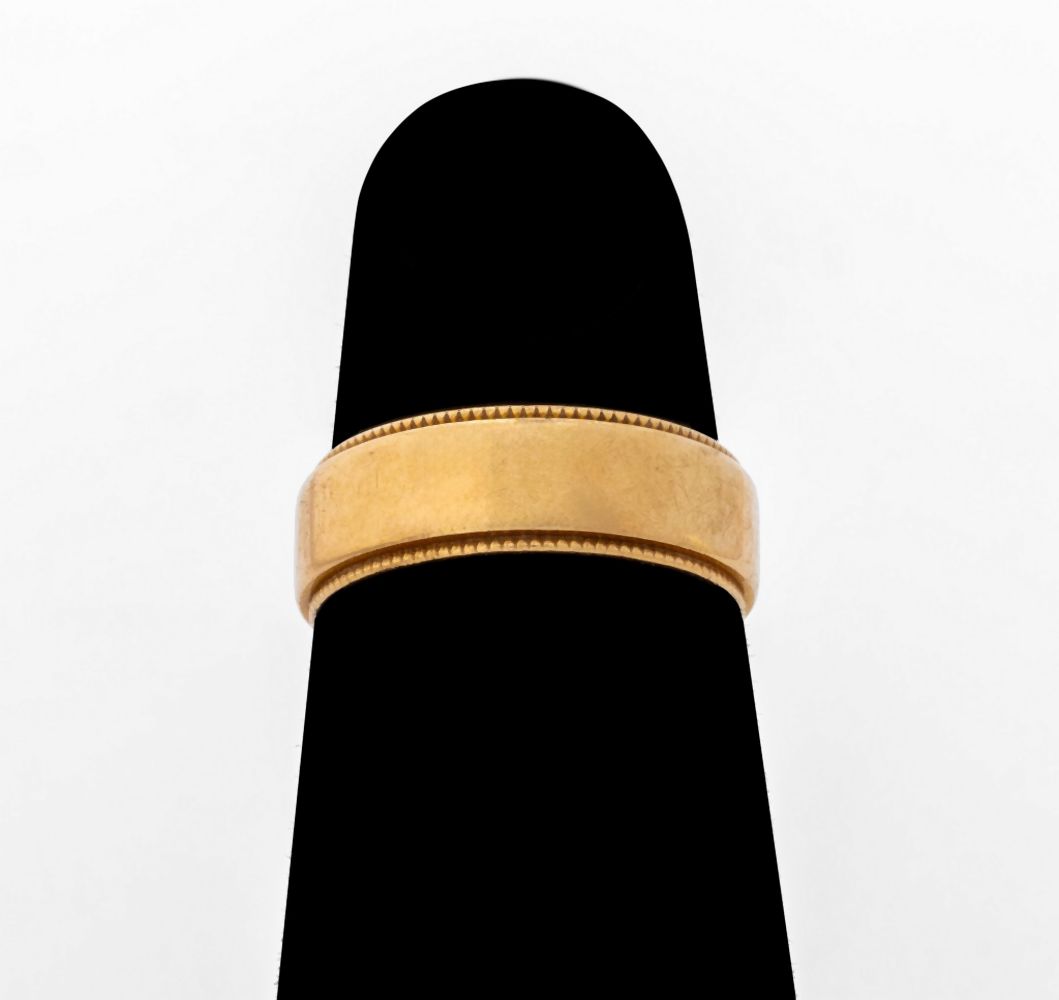 CARTIER 14K YELLOW GOLD BAND