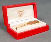 CARTIER 14K YELLOW GOLD DRESS