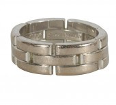 CARTIER 18 KARAT WHITE GOLD RI