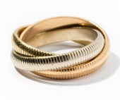 CARTIER 18 KARAT YELLOW GOLD T