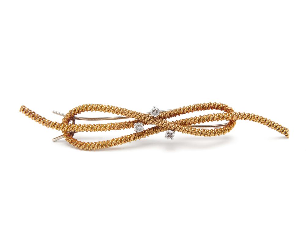 CARTIER 18K GOLD AND DIAMOND