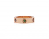 CARTIER 18K GOLD AND GEMSET 'L