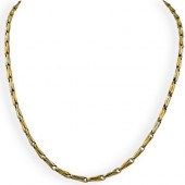 CARTIER 18K GOLD LINK NECKLACE