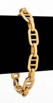 CARTIER 18K GOLD NAUTICAL LINK