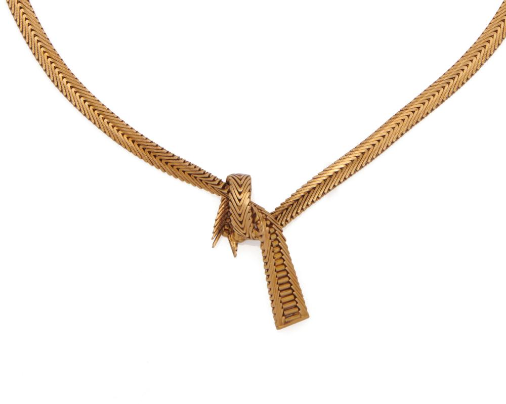 CARTIER 18K GOLD NECKLACECARTIER