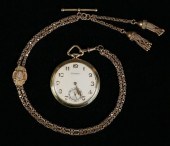 CARTIER 18K GOLD POCKET WATCH