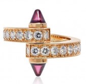 CARTIER 18K ROSE GOLD DIAMOND