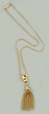 CARTIER 18K YELLOW GOLD AND DI