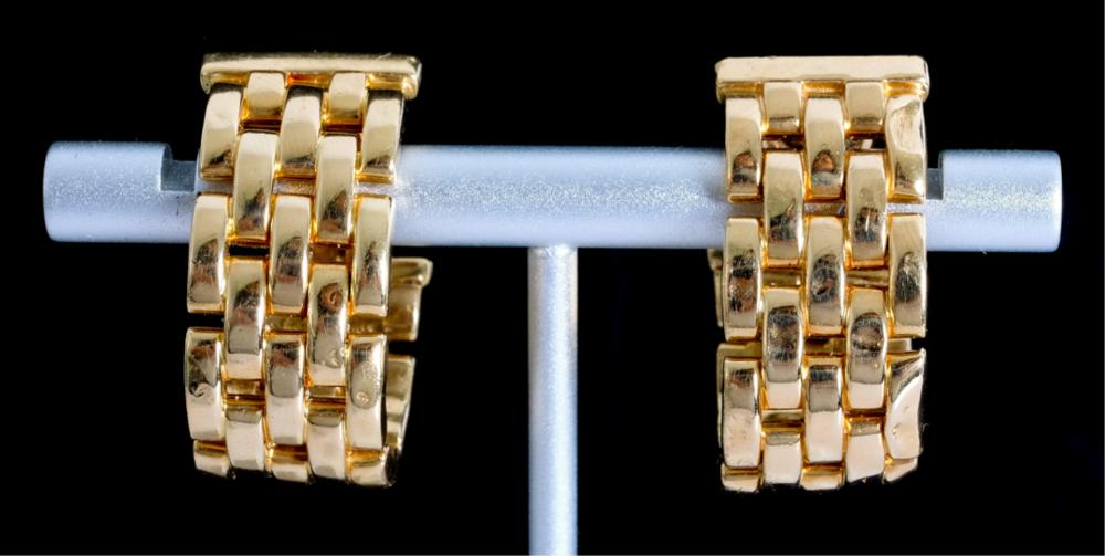 CARTIER 18K YG MAILLON PANTHERE