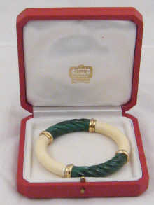 Cartier; a fine boxed ivory