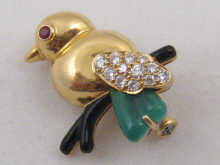 Cartier; a French hallmarked 18