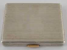 Cartier; a French hallmarked silver