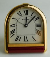 CARTIER ALARM CLOCK TORTUECART
