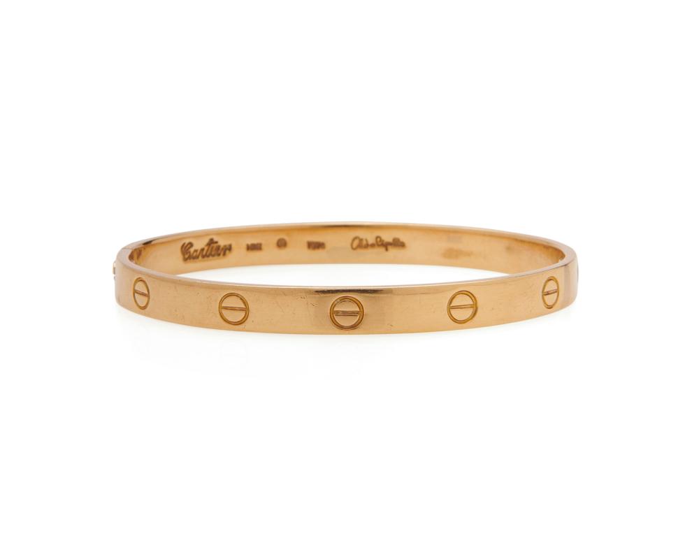 CARTIER, ALDO CIPULLO 18K GOLD