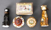 CARTIER AND LIMOGES ASSORTED T