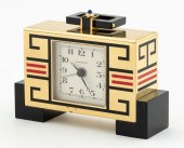CARTIER ART DECO ALARM CLOCK,