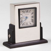 CARTIER ART DECO STYLE STEEL A