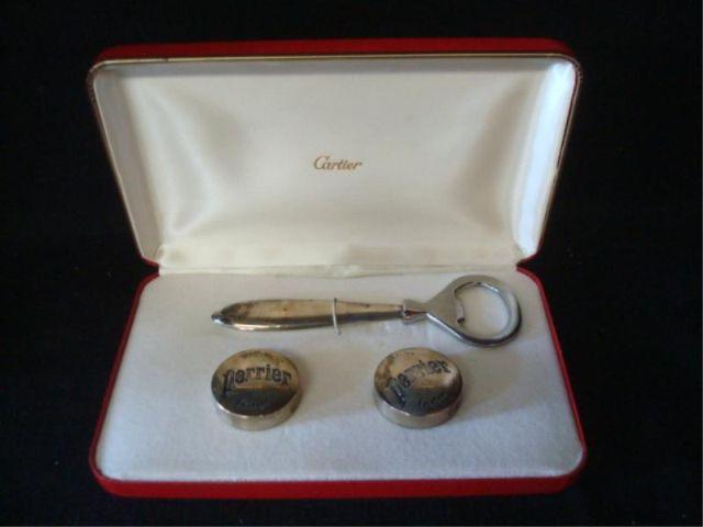 CARTIER Boxed 3 Piece Set. From