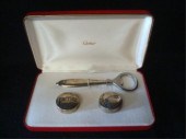 CARTIER Boxed 3 Piece Set. Fro