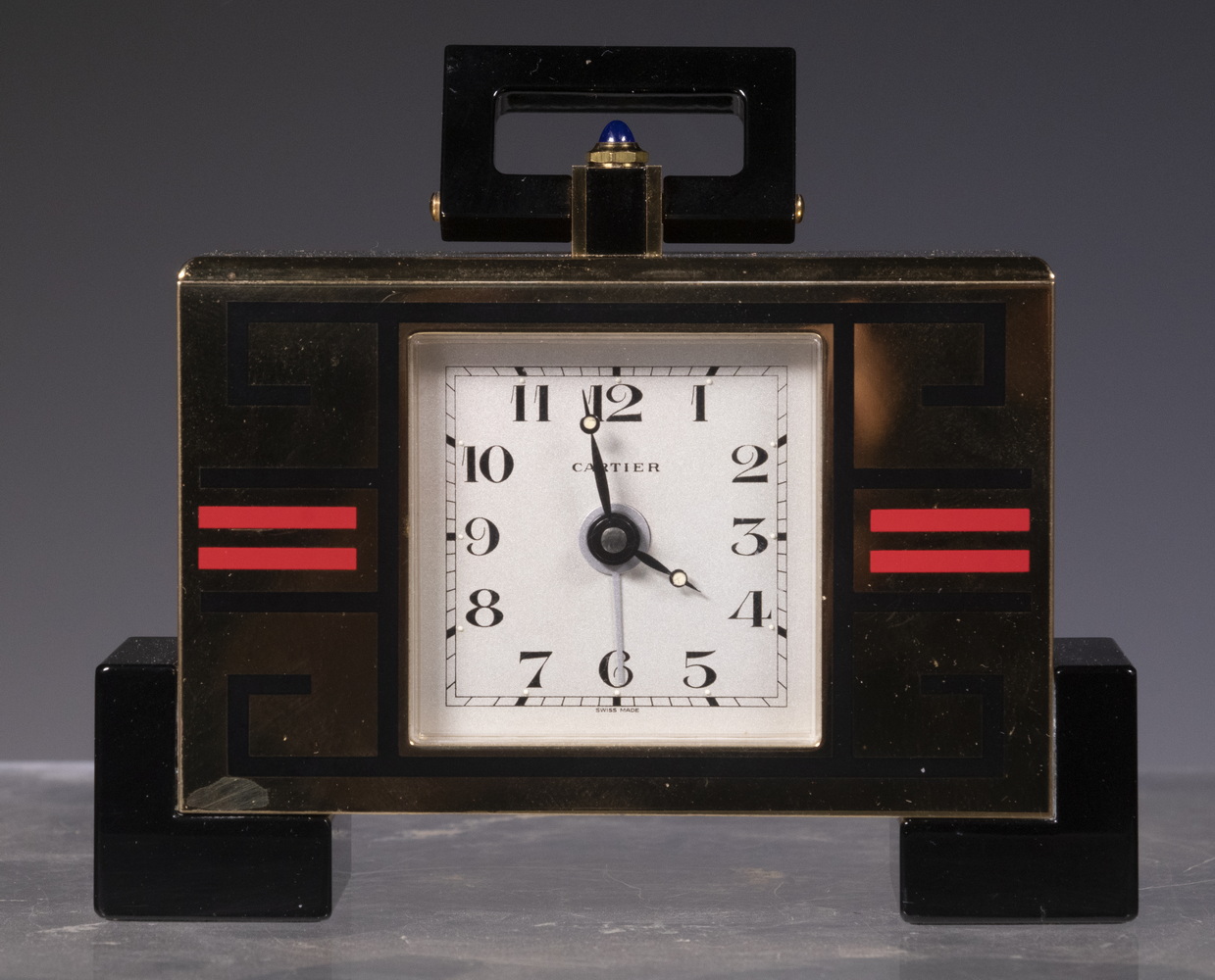 CARTIER DESK CLOCK An art deco