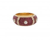 CARTIER DIAMOND, PINK TOURMALI