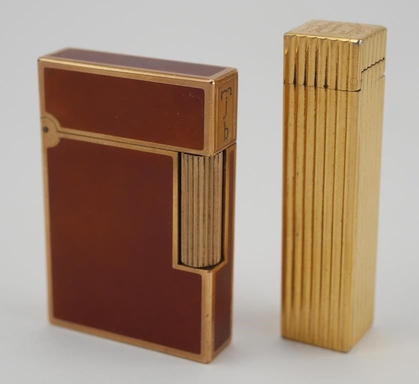 CARTIER & DUPONT LIGHTERSTwo