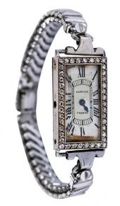 CARTIER LADIES DIAMONDS WATCHr