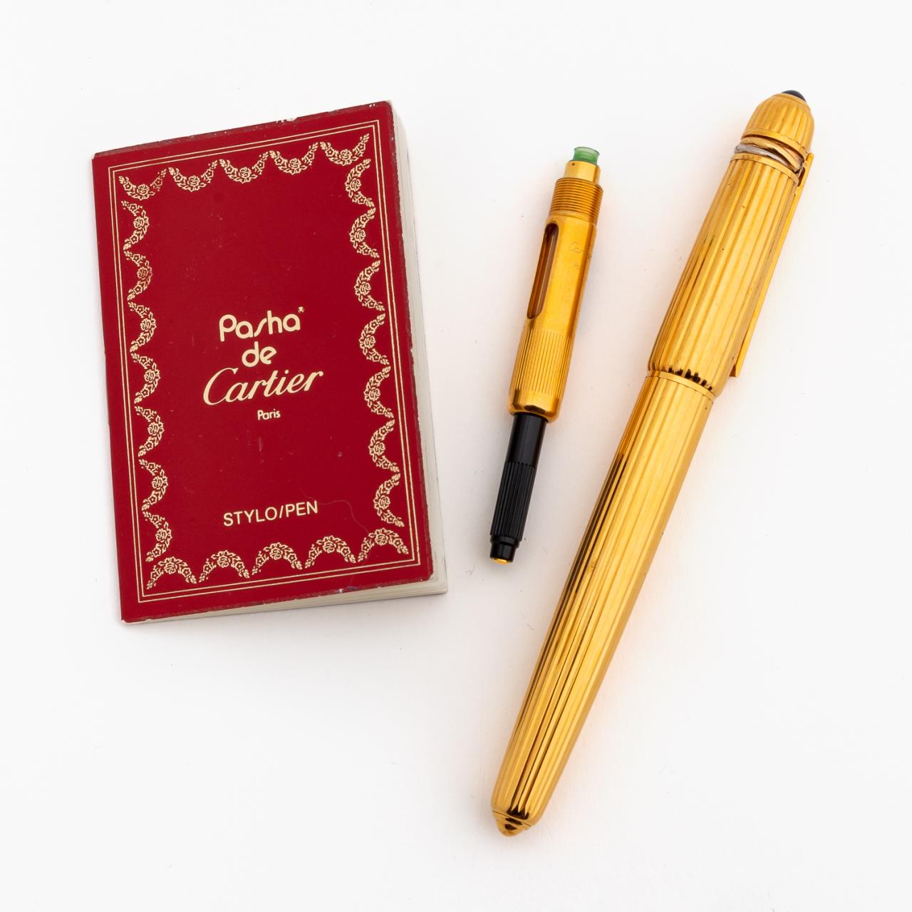 CARTIER "PASHA" GOLD PLATED