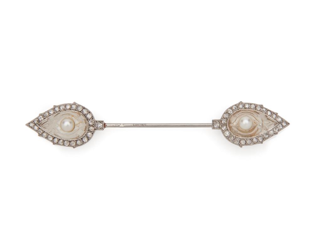 CARTIER PLATINUM, ROCK CRYSTAL,