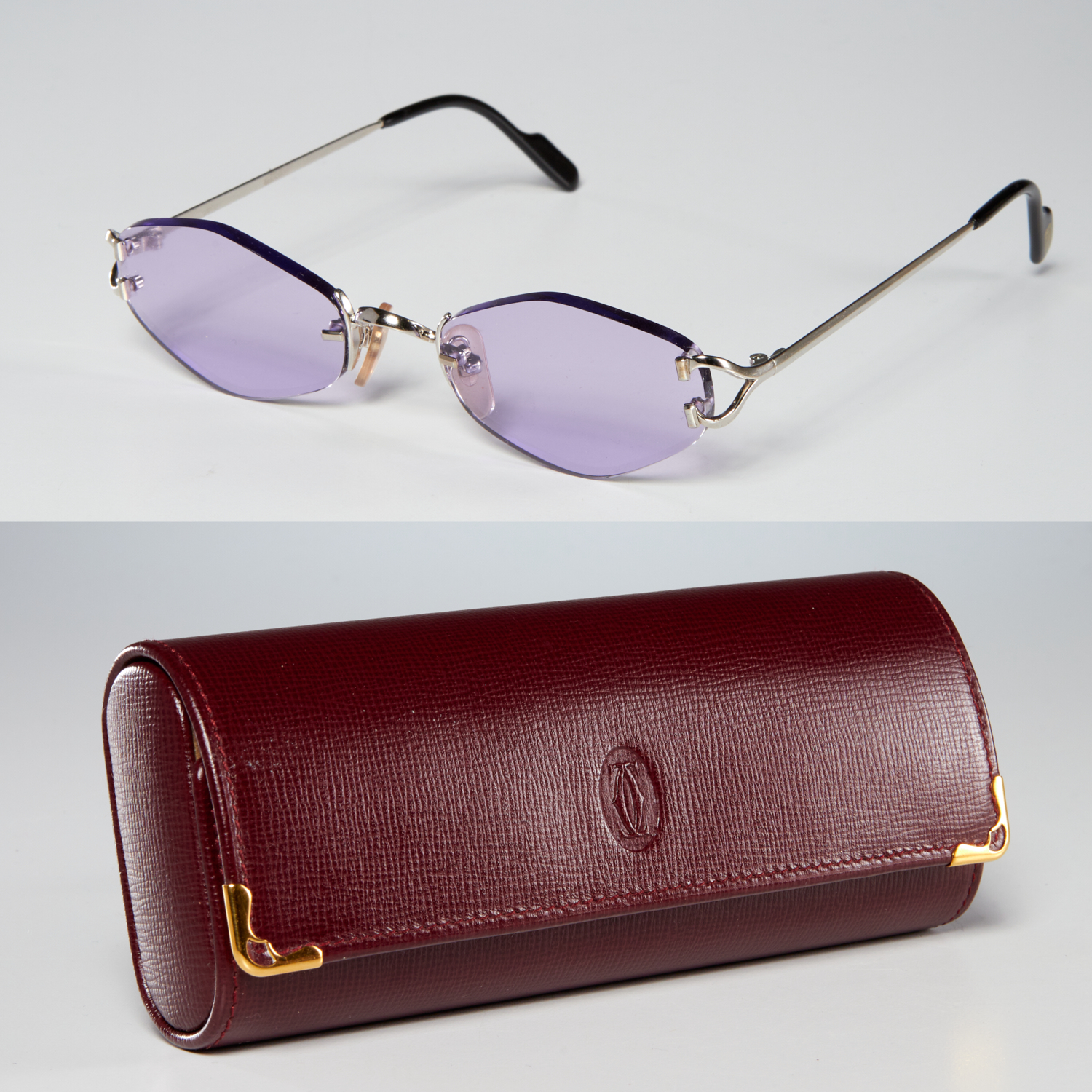 CARTIER RIMLESS SQUARE FRAME