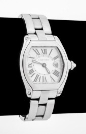 CARTIER ROADSTER STAINLESS STE