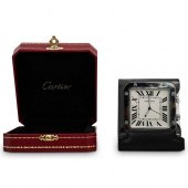 CARTIER "SANTOS" TRAVEL CLOCKD