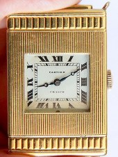 CARTIER SHUTTER 18K WATCHAN UN