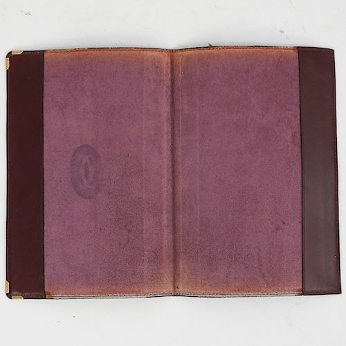 CARTIER SOFT LEATHER NOTEPAD