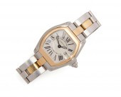 CARTIER STAINLESS STEEL AND 18