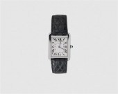 CARTIER STAINLESS STEEL "TANK