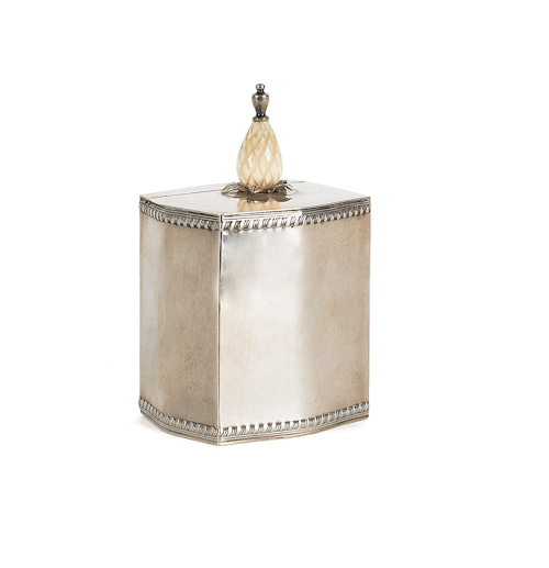 Cartier sterling silver caddy