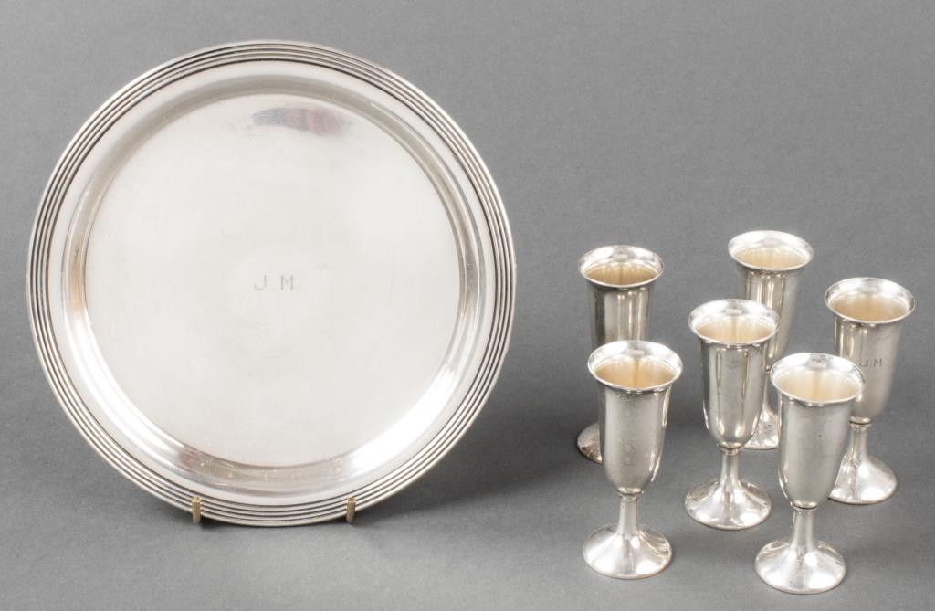 CARTIER STERLING SILVER CORDIALS