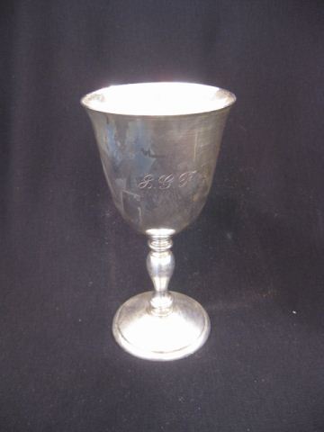 Cartier Sterling Silver Goblet 6
