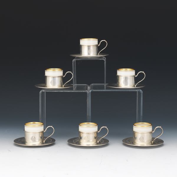 CARTIER STERLING SILVER HOLDERS AND