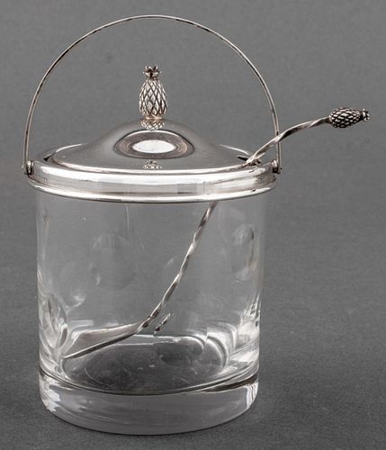 CARTIER STERLING SILVER MOUNTED