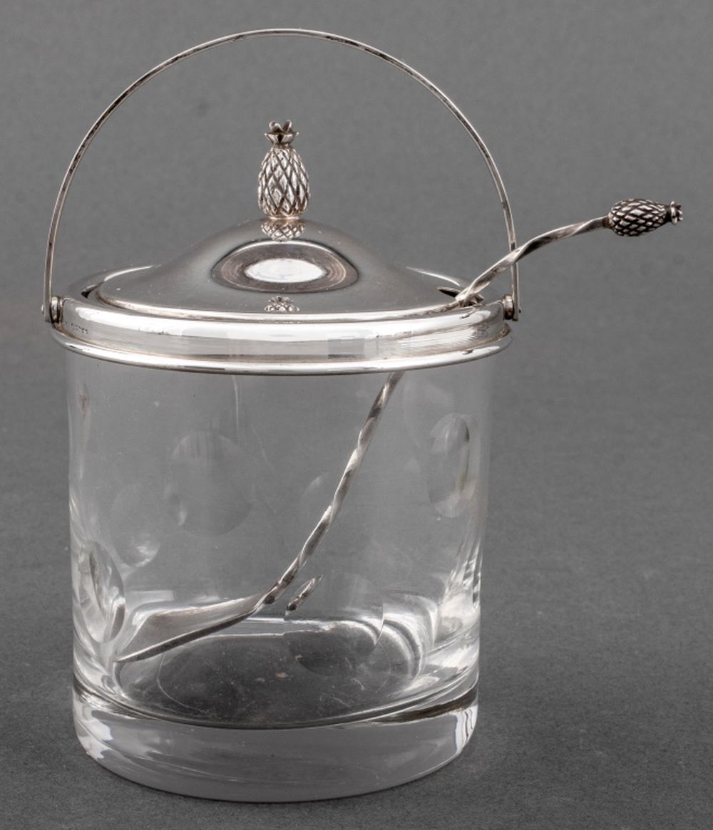 CARTIER STERLING SILVER MOUNTED